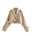 Evelyn Cropped Trench - LILLI MUSE